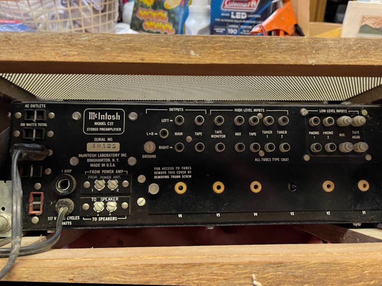 Deluxe Restoration Kit For McIntosh C-22 C22 Preamplifier