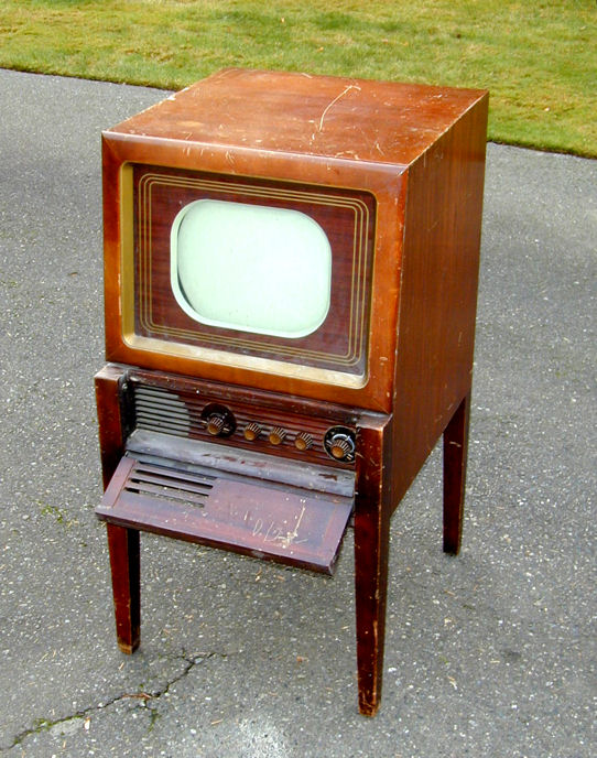 Philco Model 49-1240 Consolette Television (1949)